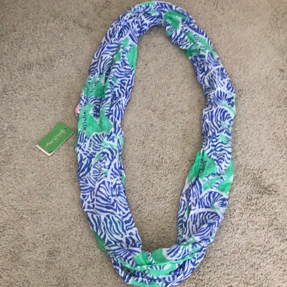 Lilly Pulitzer Accessories - Riley infinity scarf I herd you zebra